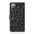 Miniatyrbillede 3 af 5: Glitter Pulver Læder Etui til Samsung Galaxy S20 FE