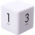 Miniatyrbillede 1 af 5: Køkken Timer, Terning Timer Stopur og Nedtællingstimer til Køkken Madlavning Klasse Træning, Digital Alarmur Timer LED Display (Hvid 1-3-5-10 Minut)