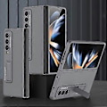 Miniatyrbild 1 av 4: GKK Ultratunt Ensfärgat PU-fodral för Samsung Galaxy Z Fold4