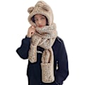 Miniatyrbilde 4 av 5: Jenter Vinter Varm Tegneserie Plysj Lue For Jenter.. 1