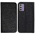 Miniatyrbillede 1 af 5: Flip Stand Wallet Shell til Nokia G42 med Krydsmønster PU Læder Stødsikkert Telefoncover Style E