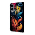 Pikkukuva 5 / 5: Samsung Galaxy S25 Edge nahkakotelo, kuvioitu, lompakko, jalusta, läppäpuhelimen suojus Colorful Feathers
