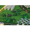 Miniatyrbillede 4 af 5: 47 Pakke Blandede Mini Træer, 3D Model Tilbehør, Mini Tog Landskab