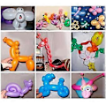 Miniatyrbilde 4 av 4: 200 stk./sett Strip Ballon Bursdagsfest Jul Blandet Farge Lang Dyreknuting 200PCS
