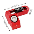 Miniatyrbild 3 av 5: Cyklar Växel Framväxlar Clip Justerbar Framväxel Adapter Clip för Varierande Cykelförhållanden silver silver