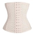 Miniatyrbillede 2 af 5: Åndbar talje-abdominal korset bælte Body Shaper Trainer XS (Beige XS) Beige XS