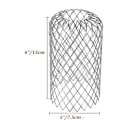 Miniatyrbillede 3 af 5: 4 stk. 2 til 4 tommer aluminium tagrenderbeskyttelse udvidelig filt
