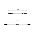 Miniatyrbillede 2 af 5: 30CM Neopren Brille Snore, Universal Rem Strop Holder Sikkerhed og F