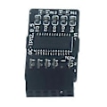 Miniatyrbillede 4 af 5: TPM2.0 Modul LPC 12Pin Modul med Infineon SLB9665 Windows 11 Opgradering til Gigabyte Bundkort