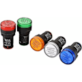 Miniatyrbillede 1 af 5: Sæt med 5 lyse LED-indikatorlamper AD16-22D/S - 22 mm 220 VAC 2
