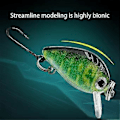 Miniatyrbild 4 av 5: Vevbete Fiskedrag, 2,8 cm Bioniska Fiskedrag, Hårda Beten Toppvattenbeten Öring Abborre Fiskedrag