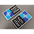 Miniatyrbillede 3 af 5: 10 stk. Nato Flag Klud Patch Broderet Mærke Velcro（3）