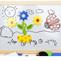 Miniatyrbild 3 av 4: Träpussel med magneter, skogsdjurstema 1 spel Djurpussel