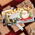 Miniatyrbild 4 av 4: Paket med 12 5D DIY diamantmålning jul tacksägelse gratulation