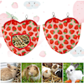 Miniatyrbild 1 av 5: (liten jordgubbs höpåse) Jordgubbs höpåse för kanin/hamster/