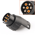 Miniatyrbillede 1 af 5: Trailer Adapter Stik, Universal Tilbehør, Vandafvisende 7-polet til