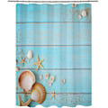 Miniatyrbillede 2 af 5: Mildew Proof Bade- og Bruseforhæng 80cm*180cm 1 Stykke Beautifu