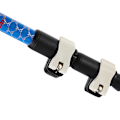 Miniatyrbillede 2 af 5: 3-delt sort 135CM, teleskopisk vandrestav