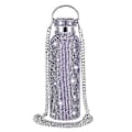 Miniatyrbillede 1 af 5: Diamant Vandflaske Bling Rhinestone Rustfrit Stål Termoflaske Purple