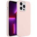 Pikkukuva 1 / 5: (Rose)Kotelo iPhone 13 Prolle 6,1 tuumaa, silikonikotelo, suojakotelo