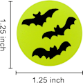 Pikkukuva 5 / 5: 72 Hämärän hohtavat pomppupallot 1,25” | 6 Halloween-teemaista desiä