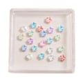 Miniatyrbild 1 av 5: 50 st/förpackning Romber Nagelberlocker Hjärtan Nagelkonst Berlocker Manikyr Tillbehör Stjärna Nagel Strass Berlocker DIY Nagelmaterial Star