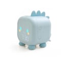 Miniatyrbillede 1 af 5: Blå lys dinosaur alarm ur lampe digital alarm ur LED sma