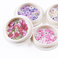 Miniatyrbilde 4 av 5: 300 stk. Små Blomstrete Negleklistremerker (6 esker), 3D N