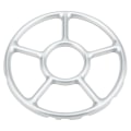Miniatyrbilde 1 av 5: Multifunksjonell gassreduserer i legering for kokeplate og slowcooker 17,5 cm