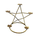 Miniatyrbilde 3 av 5: Metall Display Stativ Krystallkule Stativ Tennis Krystall Display Klinkekuler for Steinsamlinger (Antikk Gull) Antique Gold