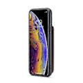 Pikkukuva 3 / 5: Crazy Horse PU -kotelo iPhone XR:lle Wine Red