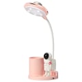 Miniatyrbillede 1 af 5: Pink LED børnebordlampe, trådløs bordlampe med dæmpbar lysstyrke