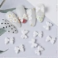 Miniatyrbild 4 av 5: 50 st/set Rosetter Nagelberlocker Matt Rosett Nagelberlock Flatback Nagelberlocker Rosetter Nagelkonst Dekoration DIY Rosetter Nagelsmycken B B