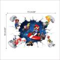 Miniatyrbilde 2 av 4: 2-pakning for Nintendo New Super Mario Bros Build a Scene Peel and