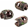 Miniatyrbilde 2 av 5: Akvarium Resin Ornament, Akvarium Huledekor, Resin Broken Barrel