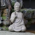 Pikkukuva 2 / 5: Meditoiva Buddha-patsas - Zen ja Feng Shui -koristehahmo