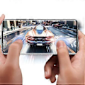 Pikkukuva 5 / 5: IMAK Samsung Galaxy S21 Ultra 5G Näytönsuoja Täysliima 3D Kaareva Karkaistu Lasi Kalvo P:llä