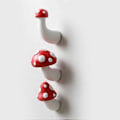 Pikkukuva 5 / 5: 3D Sieni Jääkaappimagneetit Magneettiset Valokuva Viesti Muistilaput Lasten Lelu Koti Keittiö Koriste Matkamuisto long stem mushroom
