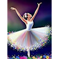 Miniatyrbilde 1 av 5: Diamantmaleri 30x40cm 5D Diamantmaleri Dansende Kvinne DIY Cr