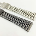 Miniatyrbillede 3 af 3: 22mm Sølvfarvet Rustfrit Stål Urrem 4 Farver Metal Mesh Rem
