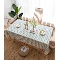 Miniatyrbild 1 av 5: Modern rektangulär duk 140x180cm tvättbar fläckbeständig
