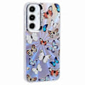 Pikkukuva 1 / 5: Samsung Galaxy S25+ -kotelo Laser TPU+PC Puhelinkuori Galvanointi Perhoskuvio - AB1 AB1