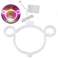 Miniatyrbillede 1 af 5: LED Neon Lys Skilte USB Eller Batteridrevet PVC og ABS Neon Væglampe til Soveværelse Børneværelse Bryllup