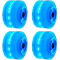 Miniatyrbillede 1 af 5: Skateboardhjul, 4 stk./sæt lys skateboardhjul Quad Roller S