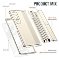 Pikkukuva 2 / 4: 2-in-1 irrotettava puhelinkotelo Samsung Galaxy Z Fold4:lle Gold