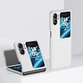 Miniatyrbillede 1 af 4: Hudfølelse Telefoncover til OPPO Find N2 Flip White