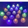 Pikkukuva 2 / 5: 50 kappaletta, mini LED-valot, ilmapallot, valkoiset LED-ilmapallovalot, w