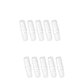Miniatyrbilde 1 av 5: 10-pakning plastslange piggfitting, 3/8\" x 3/8\" piggspleiser