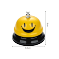 Miniatyrbild 2 av 5: Diskklocka Reception Service Ringklocka Hotell Reception Skrivbord Be