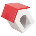 Miniatyrbilde 2 av 2: Miniatyr Husmøbler Valpehus Modell Tre Miniatyr Husmodell Tredekor